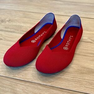 LIKE NEW Red Rothy’s